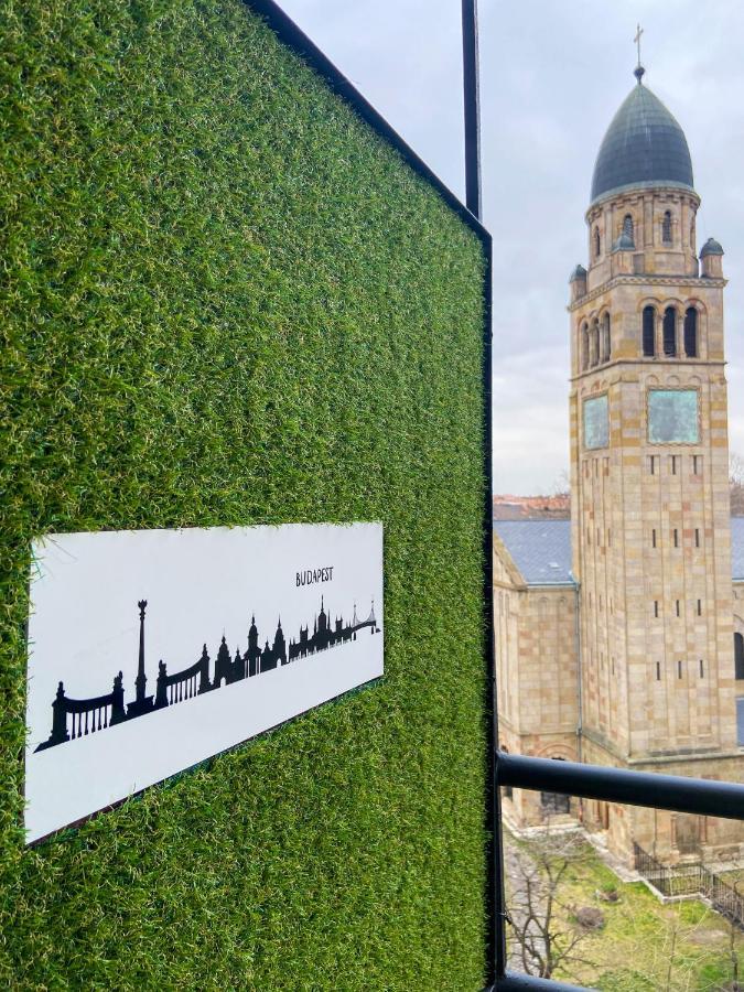 Fresh Smartly Designed Studio Flat & Sunny Balcony Budapest Esterno foto